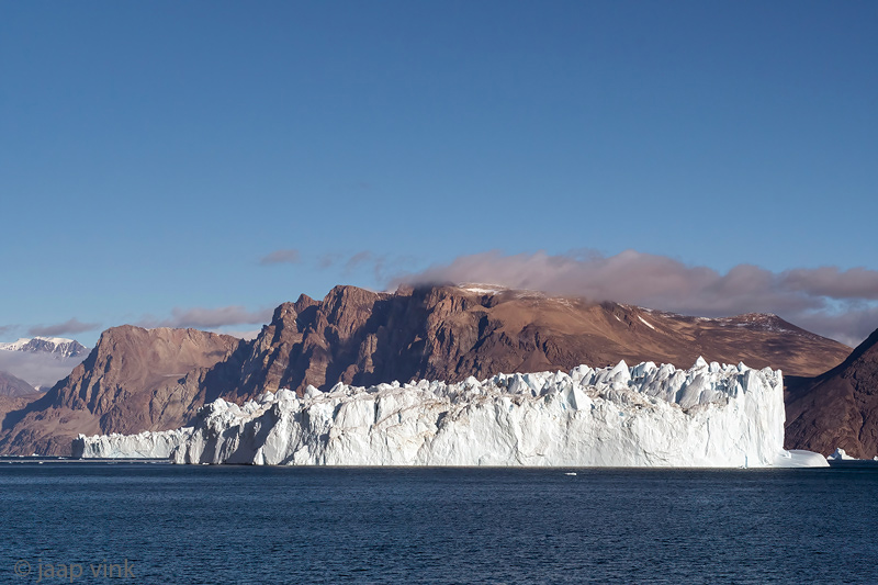 Icebergs in fjord - IJsbergen in fjord