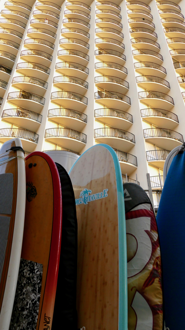 Surfboard Alley and Outrigger Waikiki Beach Resort