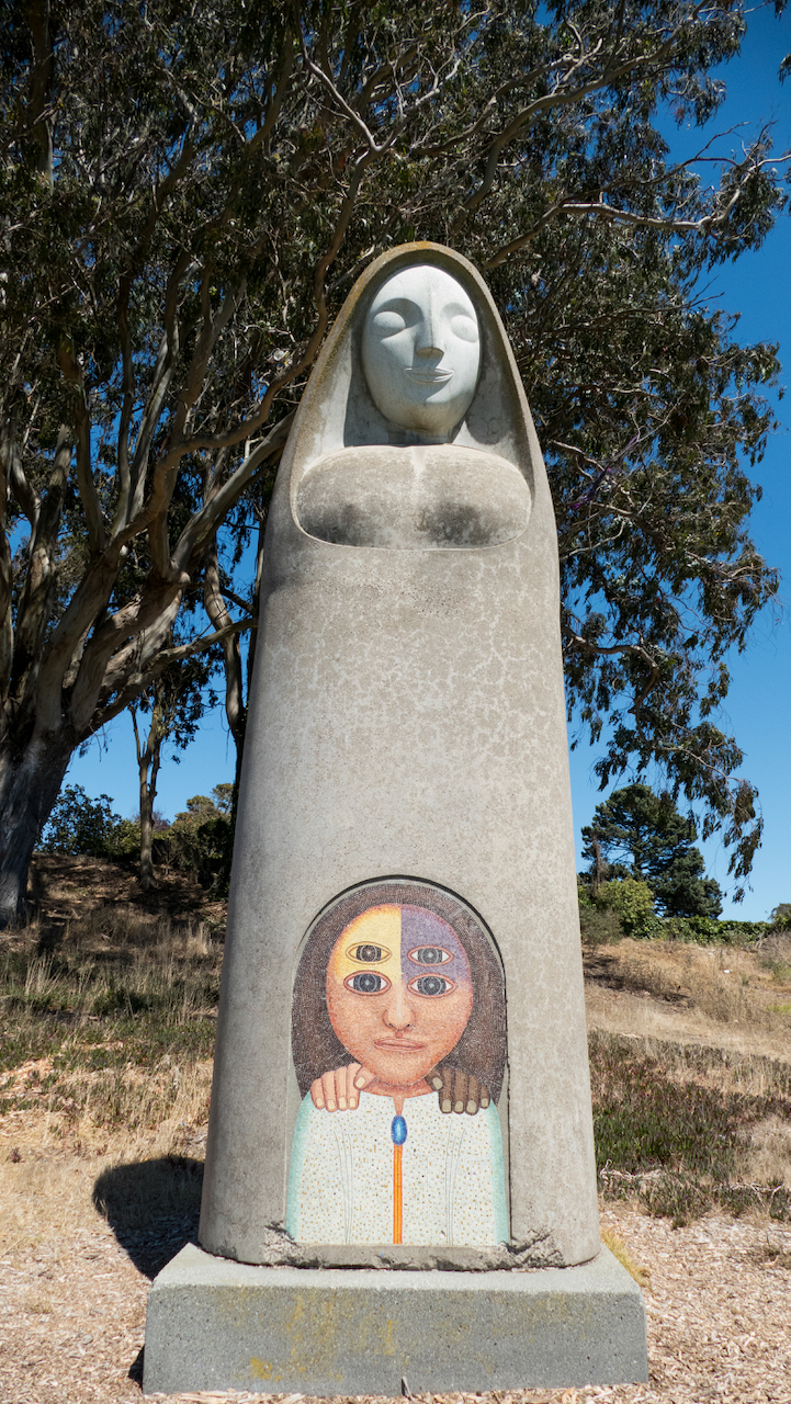Beniamino Bufanos Madonna sculpture at Fort Mason