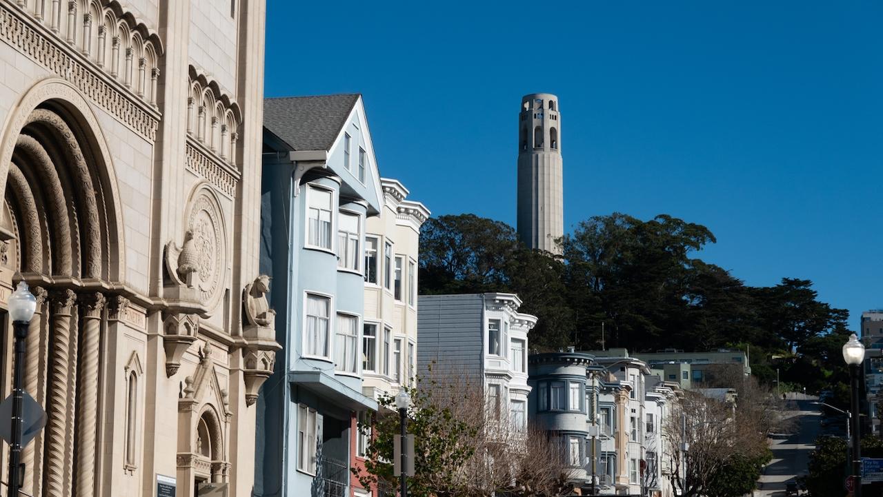 North Beach and Coit Tower