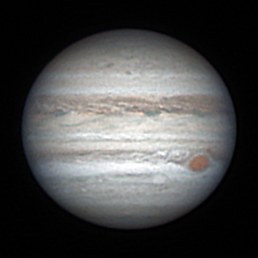 Jupiter with Great red Spot 2020-07-20