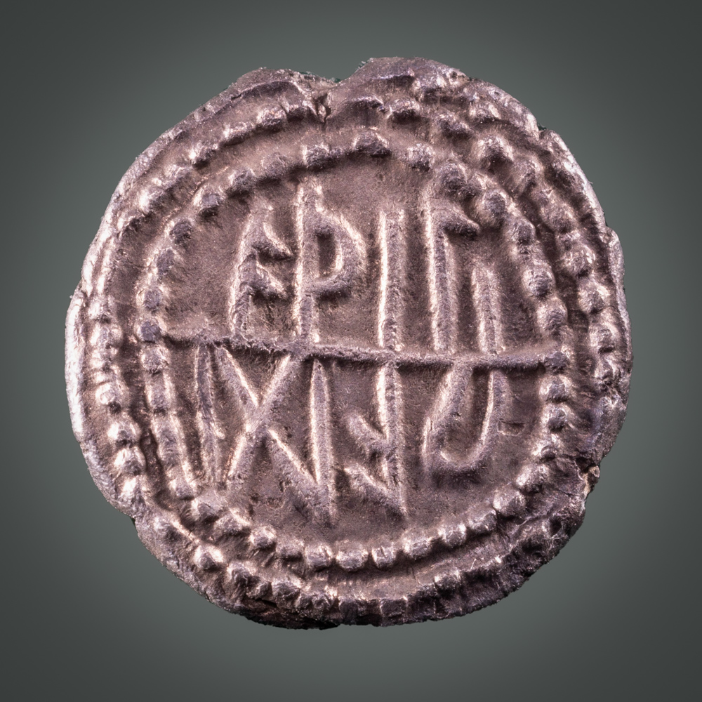 Runic silver paeninga,  (675-704), Series E, type 105, THILI | RD, Published SCBI 69, 295, found 2011 Isle of White