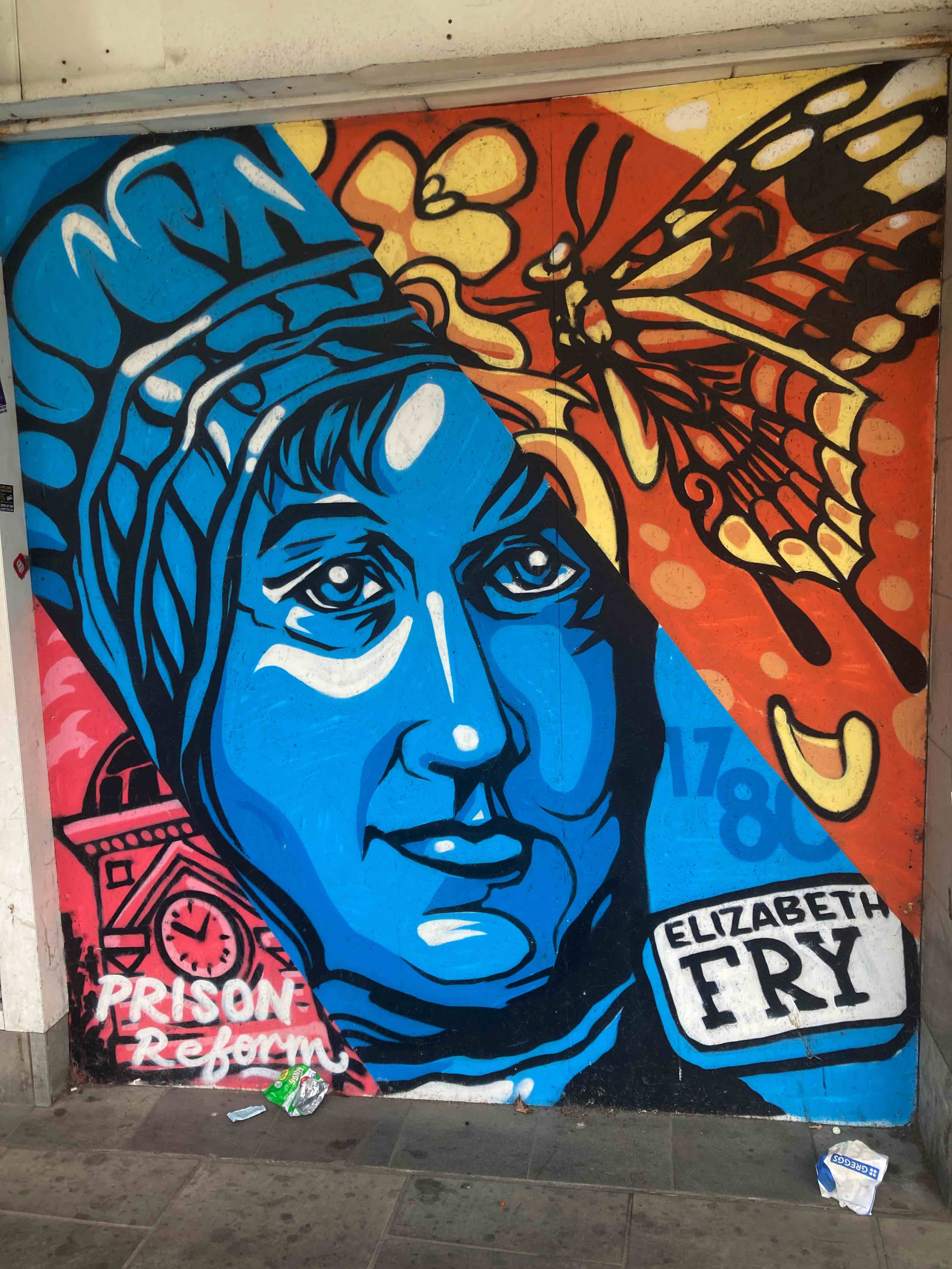 Elizabeth Fry in St Stephens Street