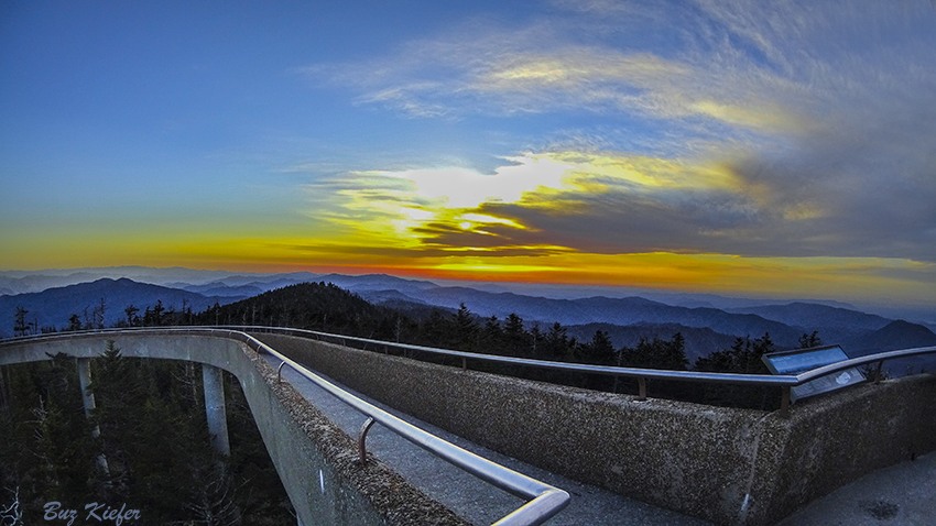 Clingmans Dome Sunset 