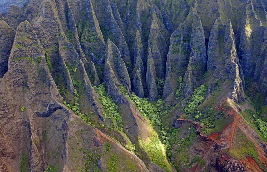 The Cathedrals, Na Pali Coast, Kauai, HI