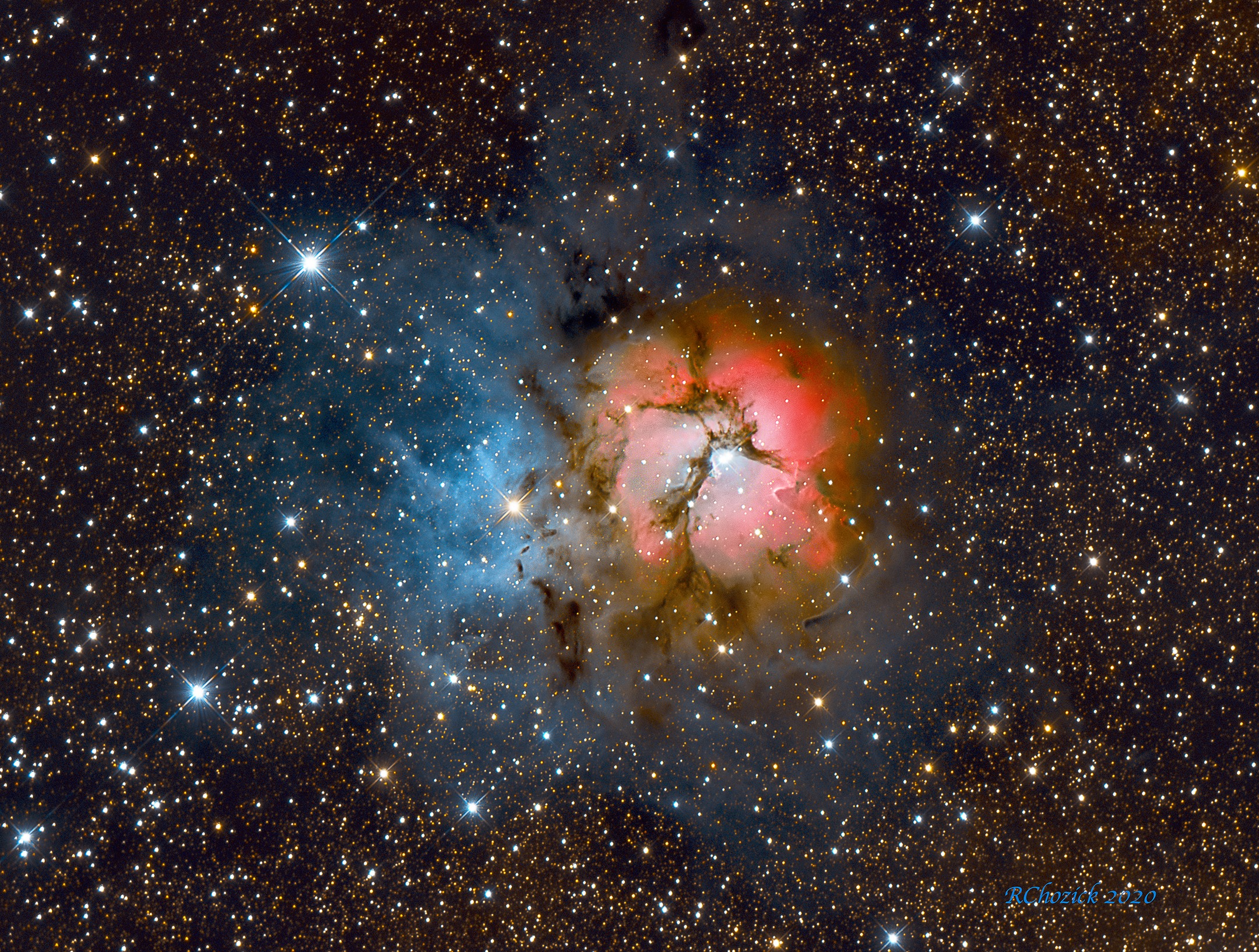 M 20 Trifid Nebula