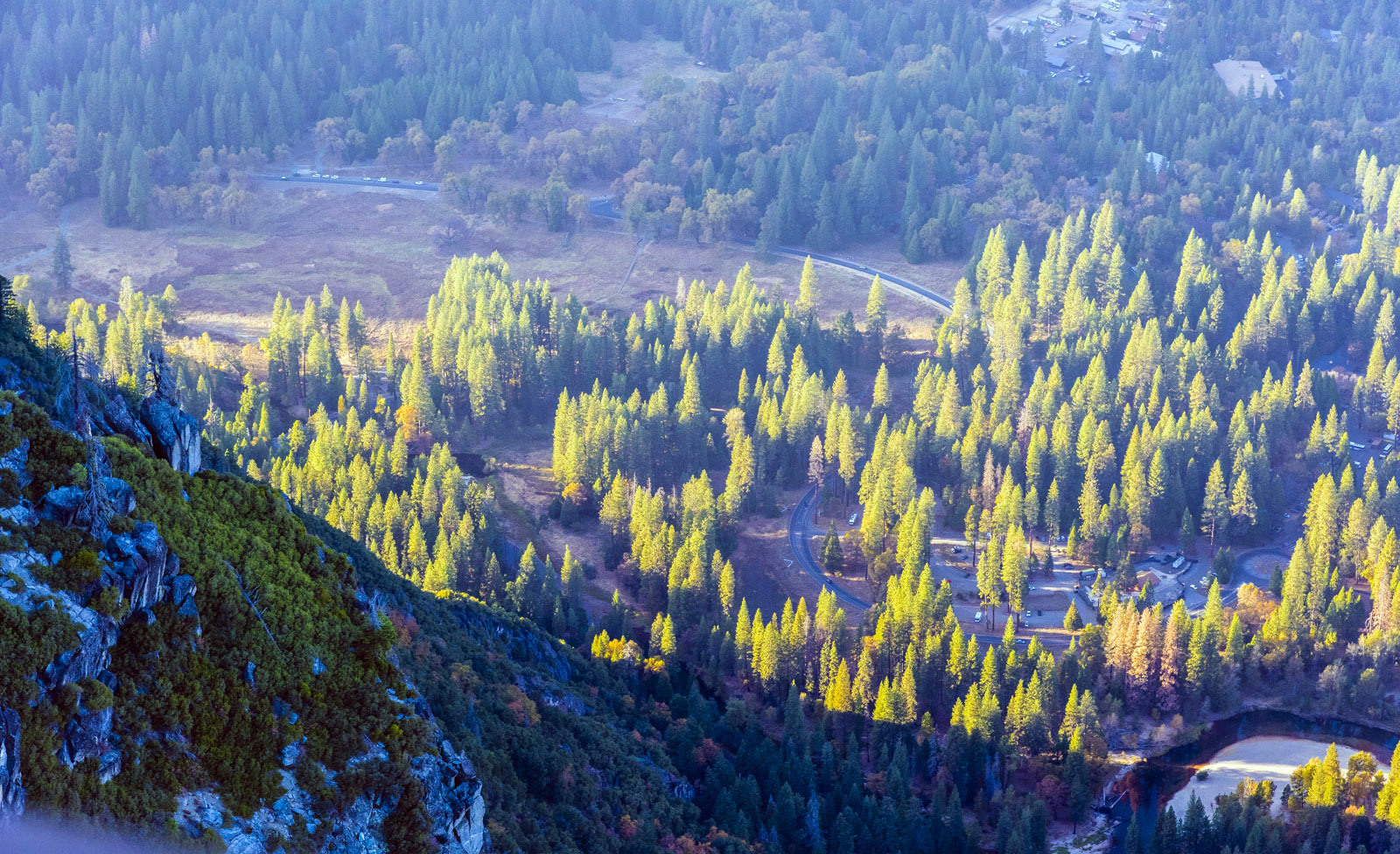 High Above Yosemite Valley