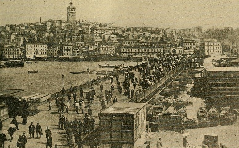 Galata Bridge   Circa 1870