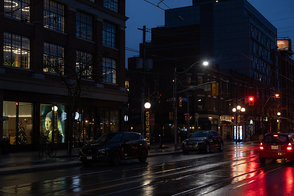 College Street - Late Afternoon in December