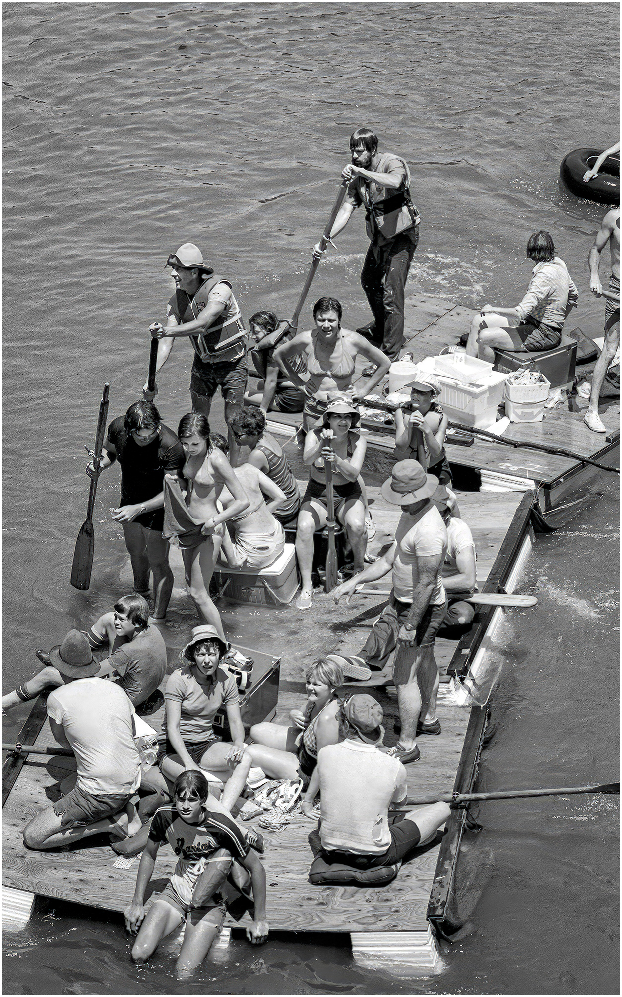 Crowded Raft
