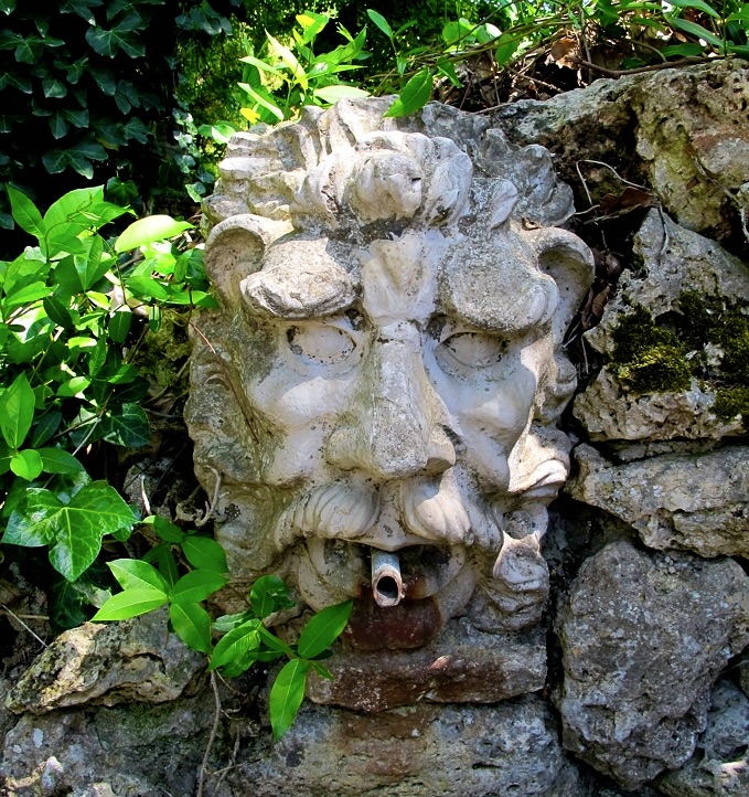 The Faun Gardens small water pond