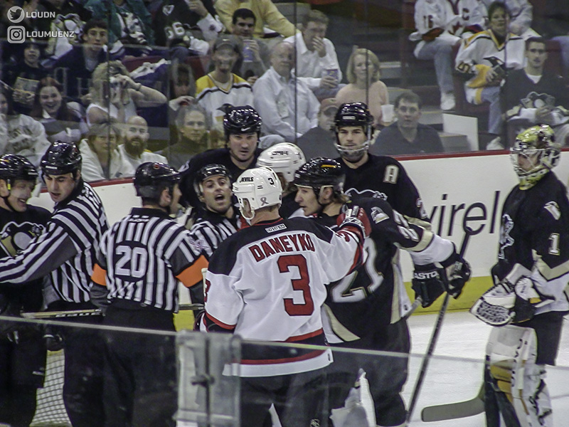 Pittsburgh Penguins vs New Jersey Devils Feb. 9 2002