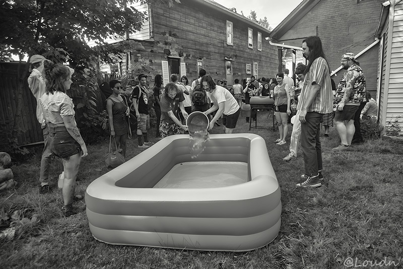 Pool Party on Fulton Rd