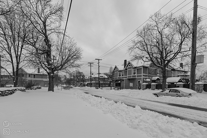 Cleveland / Tremont Snow - January 2022