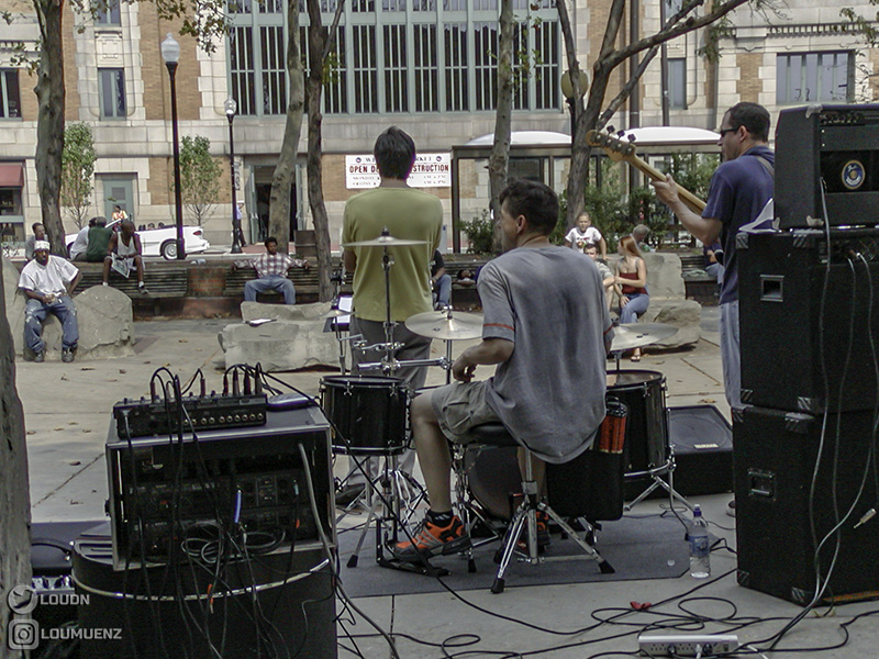 Slap at the Open Air Market