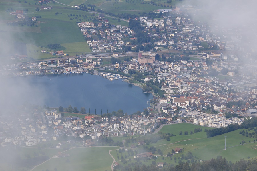 Kssnacht (View from Mount Rigi)