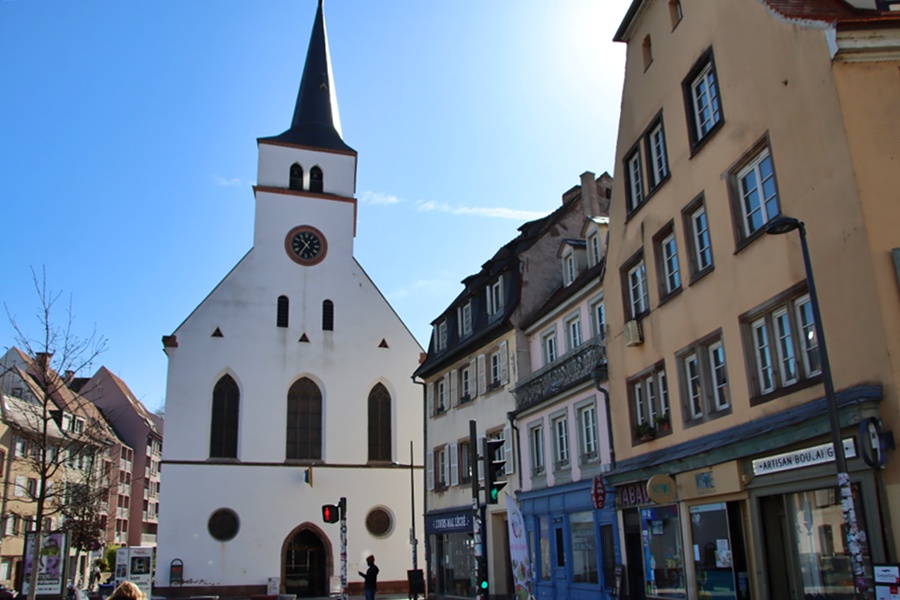 Strasbourg. glise Saint Guillaume