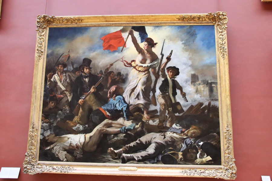 Paris. Muse du Louvre. La Libert guidant le Peuple