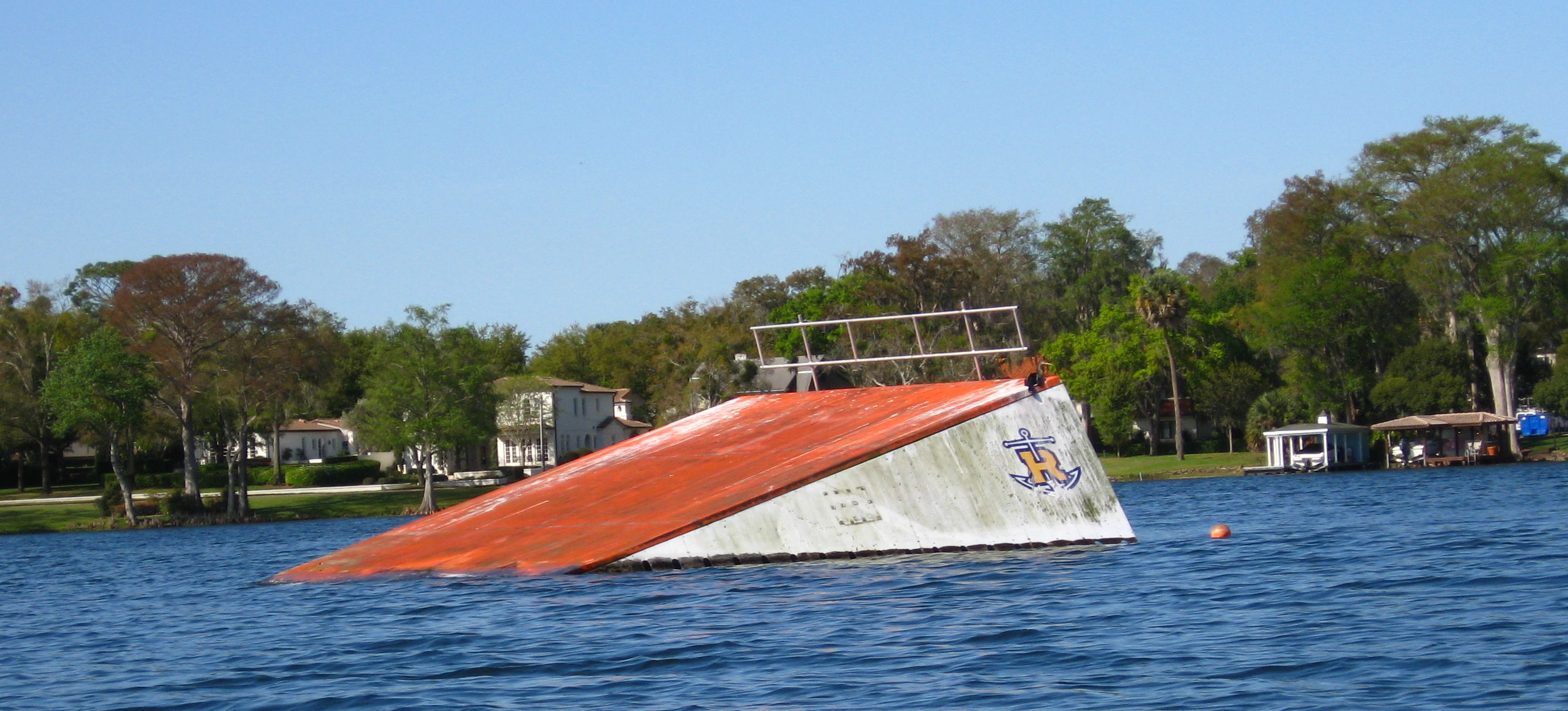 Rollins College Ski Jump ramp