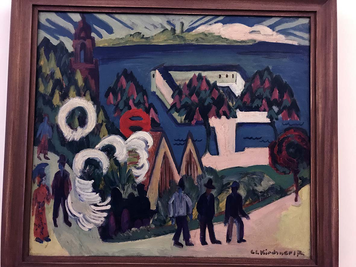 The Lake of Constance seen from Kreuzlingen (1917) - Ernst Ludwig Kirchner - 2665