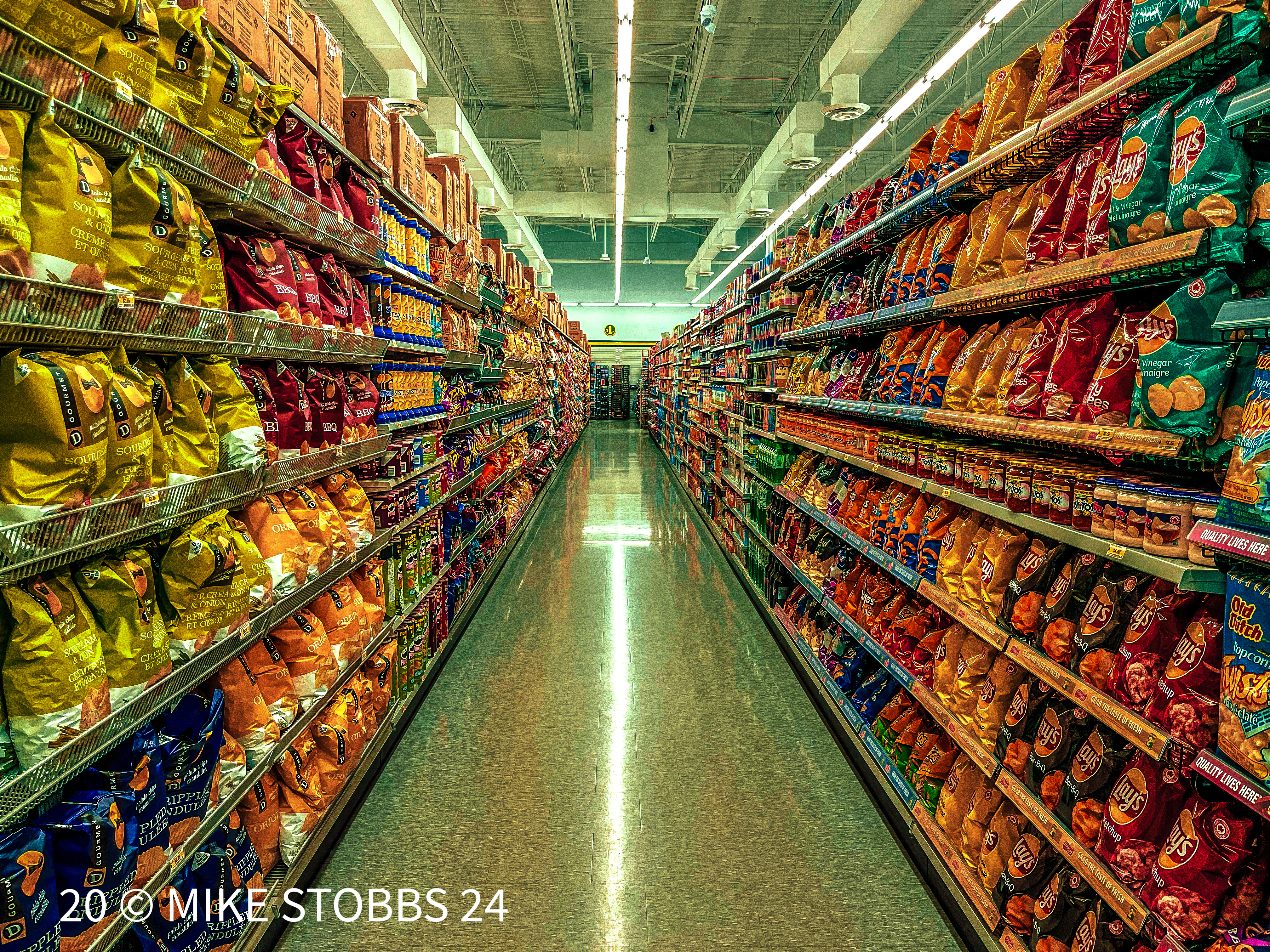 Transported Down The Junk Food Lane