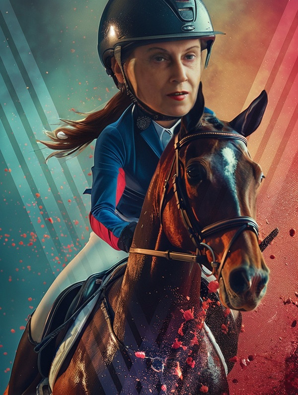 Kristina on Horse