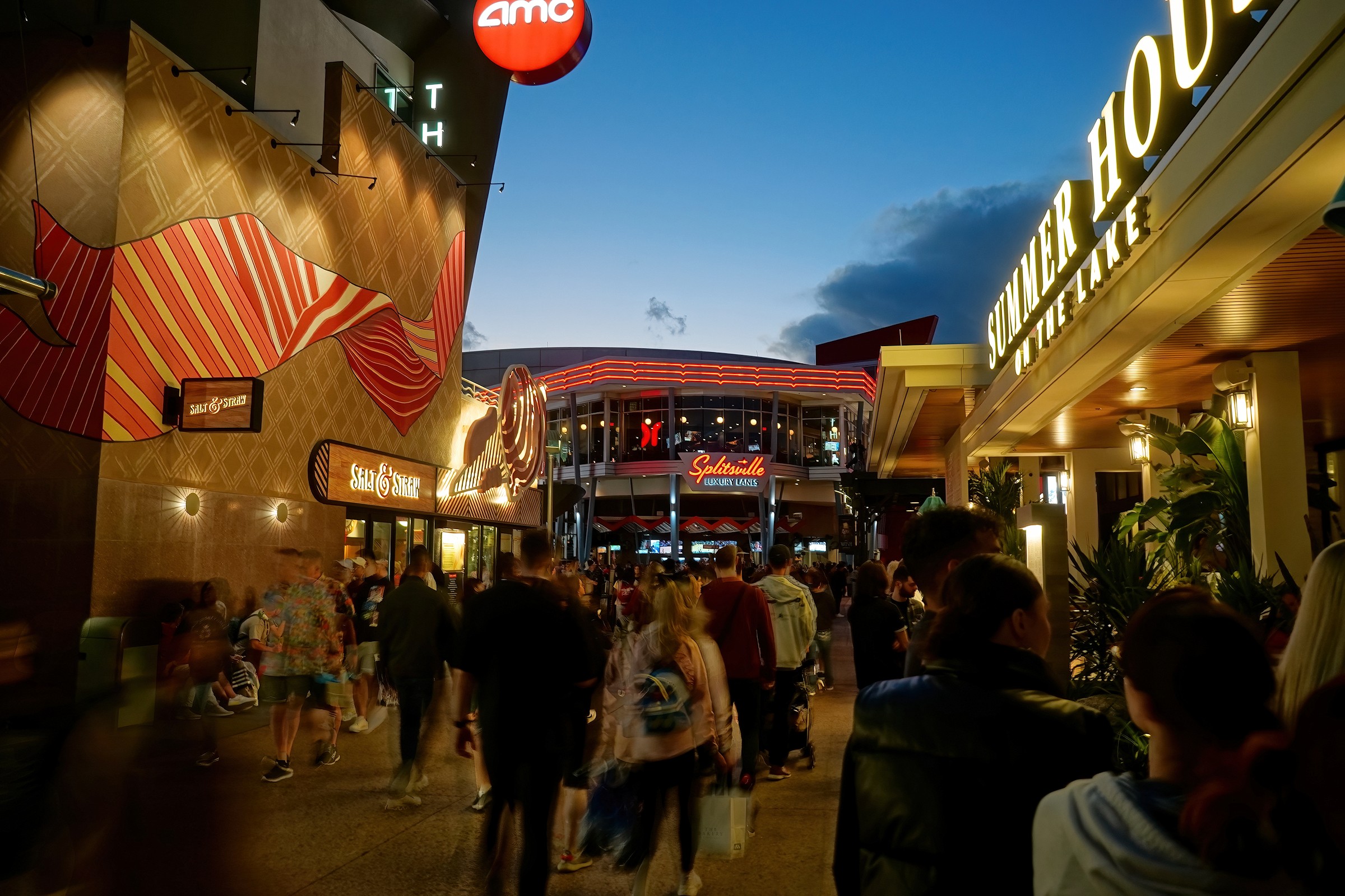 Disney Springs evening