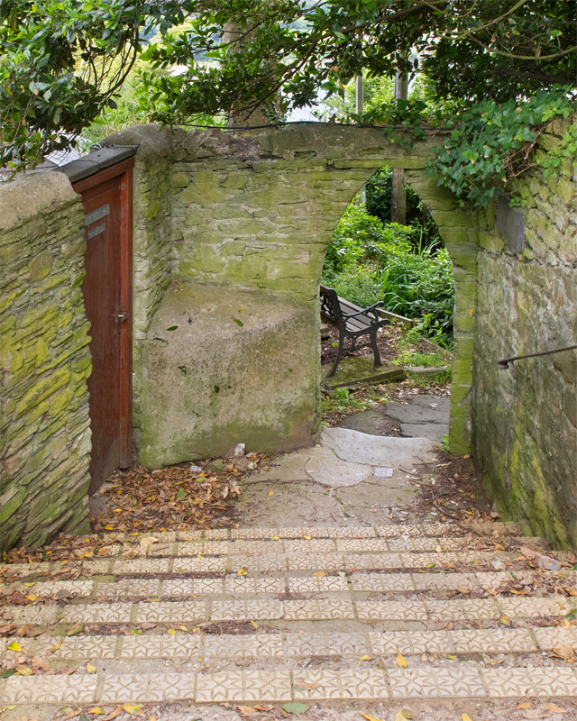 Week 27 - Salcombe - Steps behind Cliff House.jpg