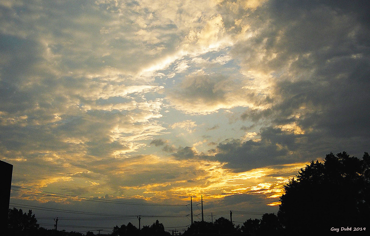 Coucher de soleil Anjou