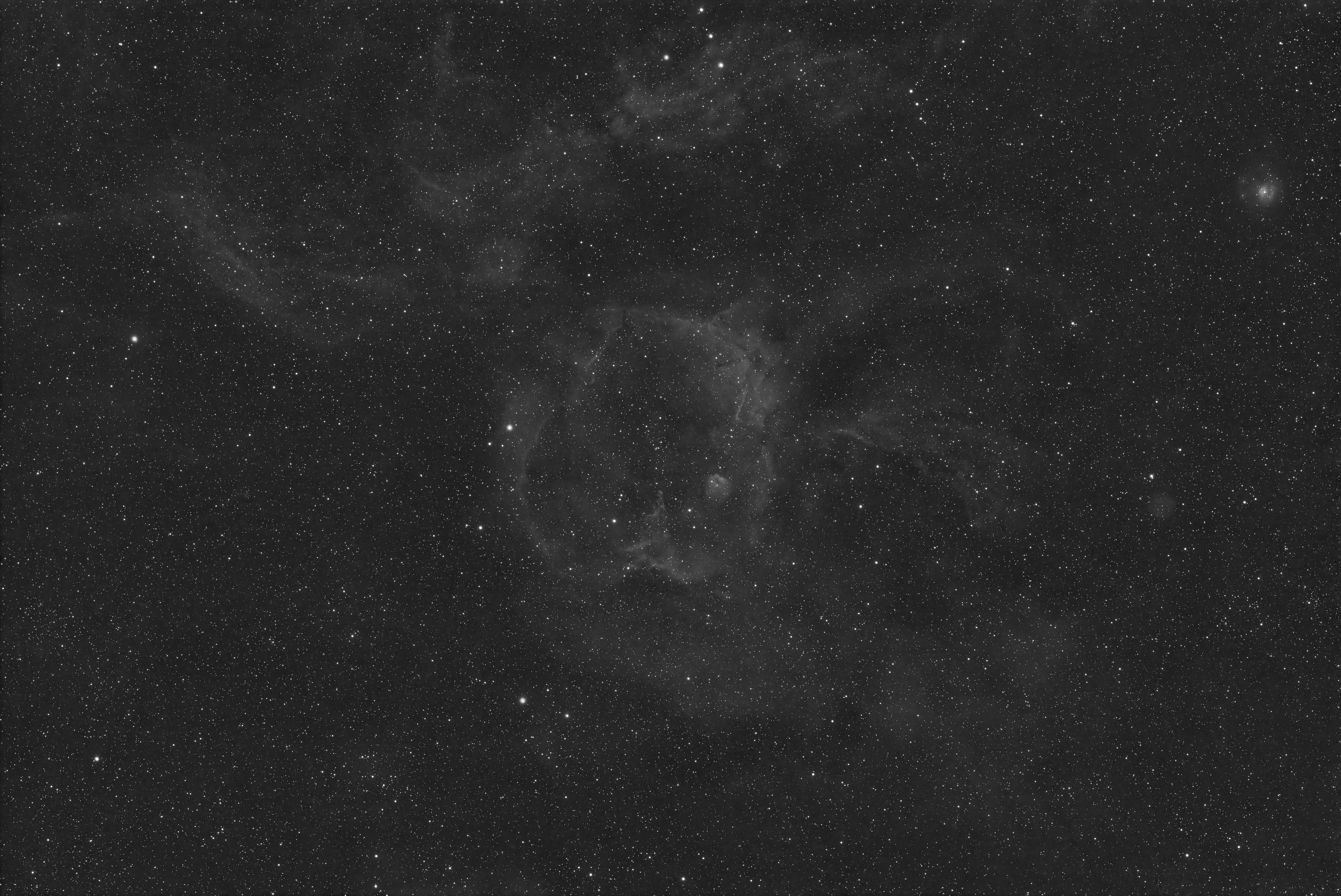 SH2-284 the Little Rosette in Monoceros SII stage1