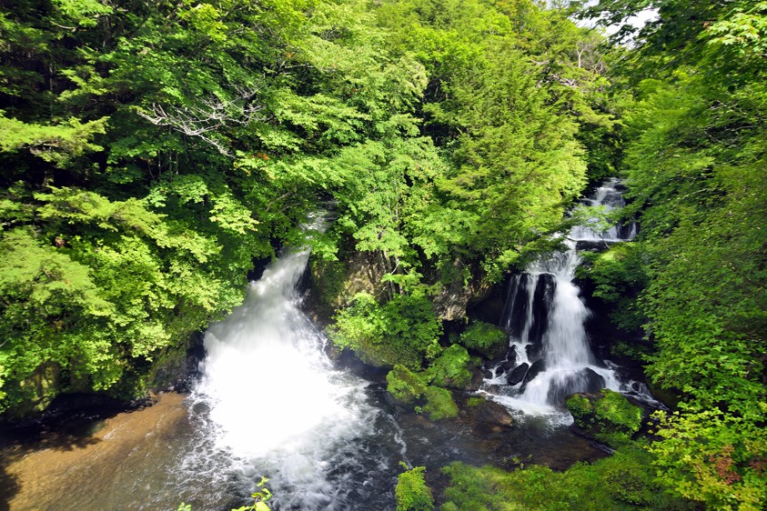 Dragon Falls in Summer