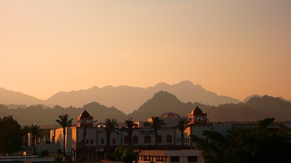 Sunset Over Sharm