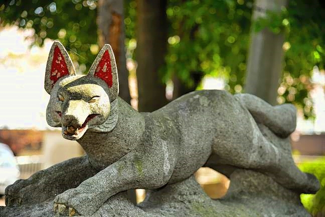 Dynamic Kitsune Shin-Koiwa Katori Shrine