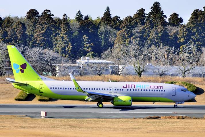 JINAIR, Korea, Boeing B-737/800, HL8244, Taxiing