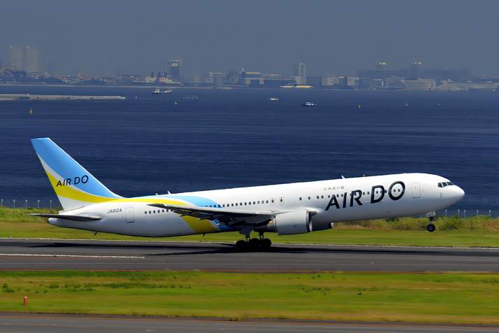 AirDo, Hokkaido, Boeing B-767/300, JA612A, Take Off 