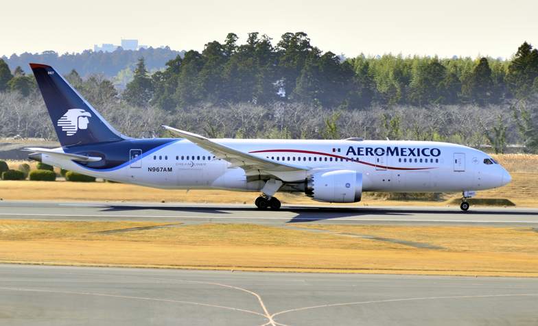 Aeromexico, Boeing B-787-8, N967AM, Taking Off