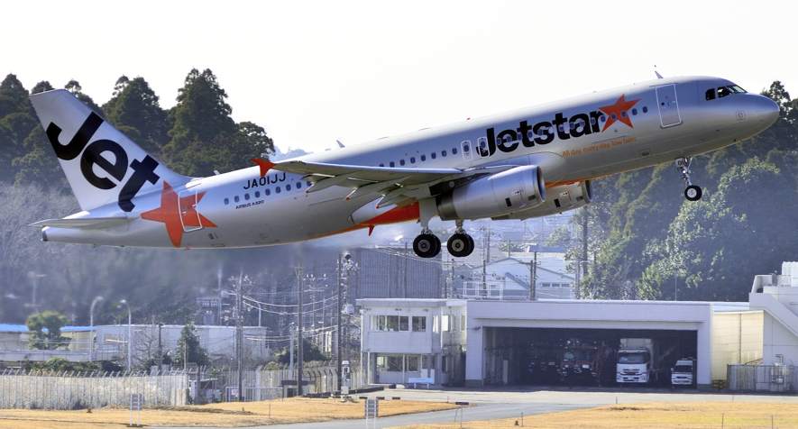 JETSTAR Japan, Airbus A320CEO, JA01JJ, Take Off
