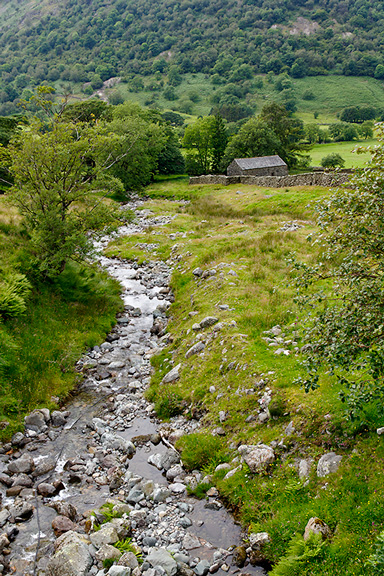 On Kirkstone Pass, between Ullswater and Windermere