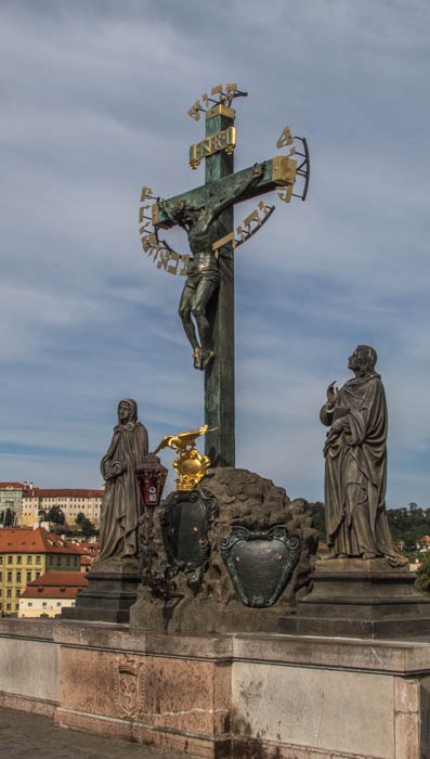 Charles Bridge statue