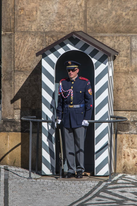 Guard at Prague Castle
