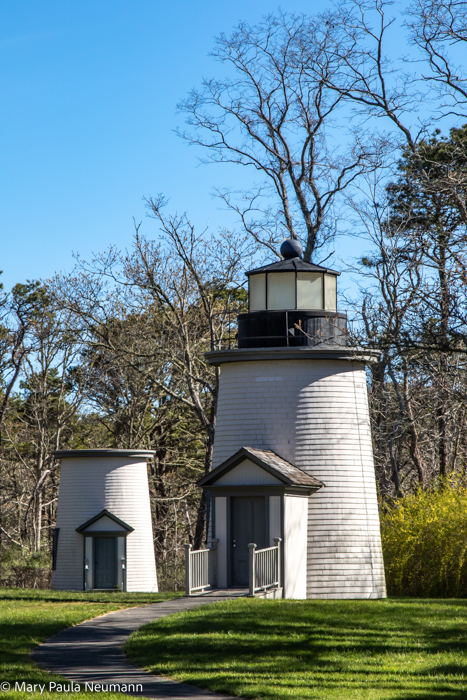 Three Sisters Lighthouses at Nauset Beach, Cape Cod