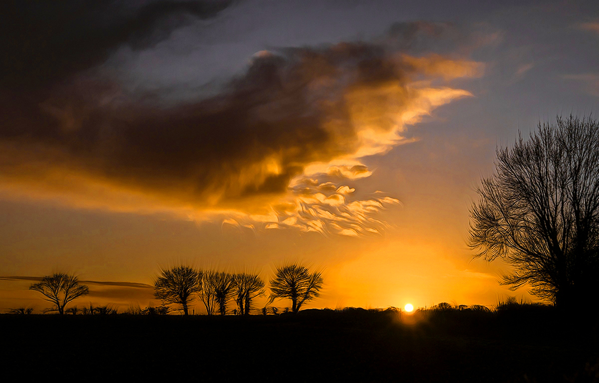Sunset (with effects)