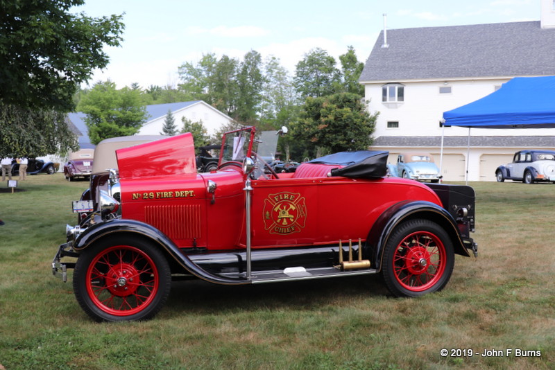 1929 Ford Model A Roadster - Fire Chiefs Car