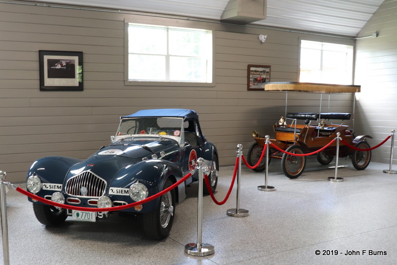 Interior of the Vintage Racing Stable
