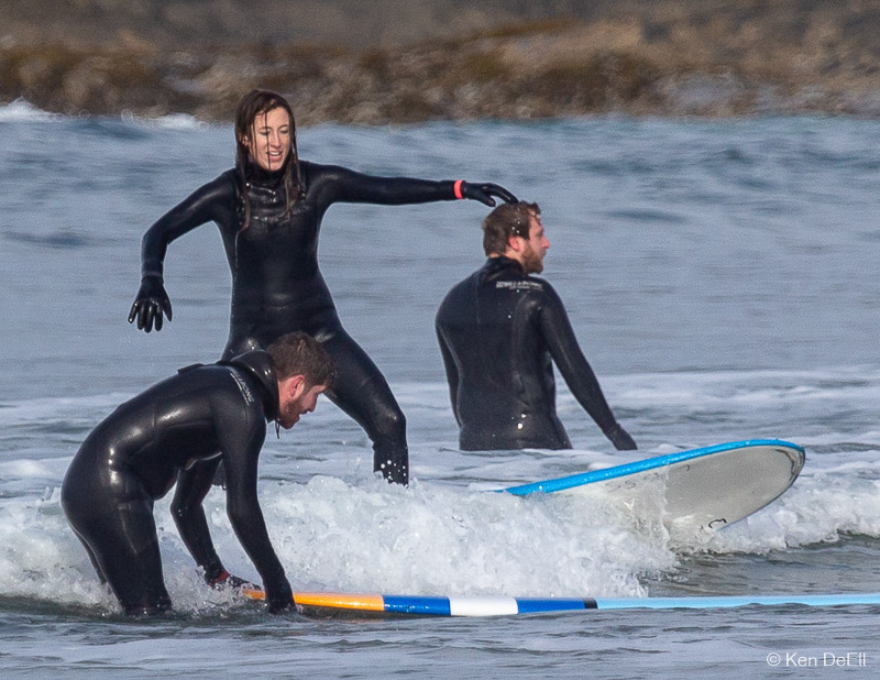 Ken DeEllSurfing Through