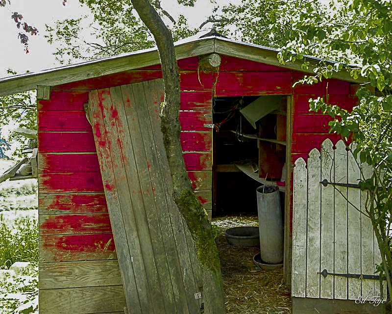 Ed TajeOld Farm Shed