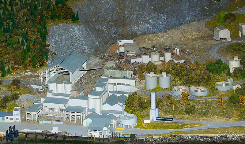Ed Taje Model Bamberton Plant and Quarry