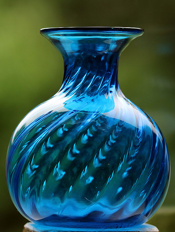 Willie HarvieCVCC 2020 Theme: Window LightBlue Vase