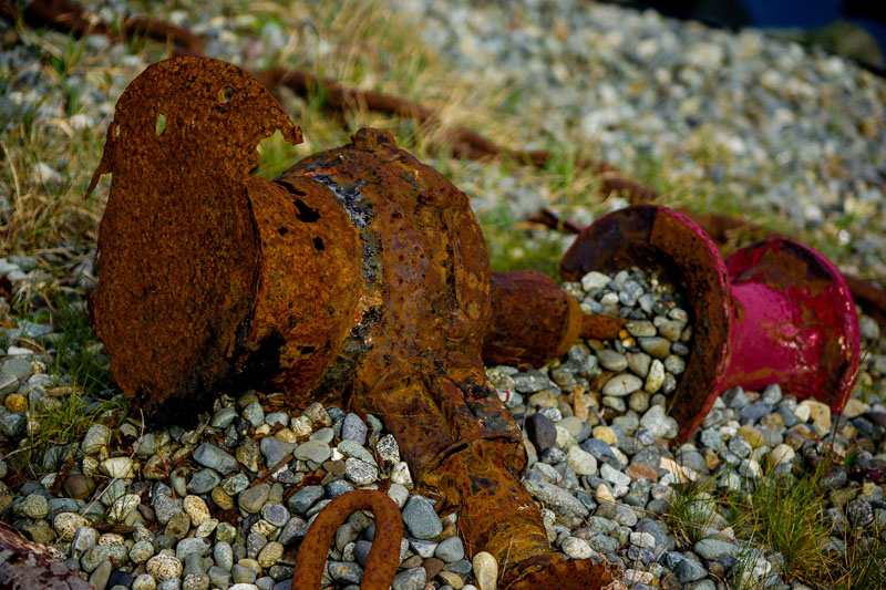 Ed TajeCowichan Close-Up2021 MarchRusting Away