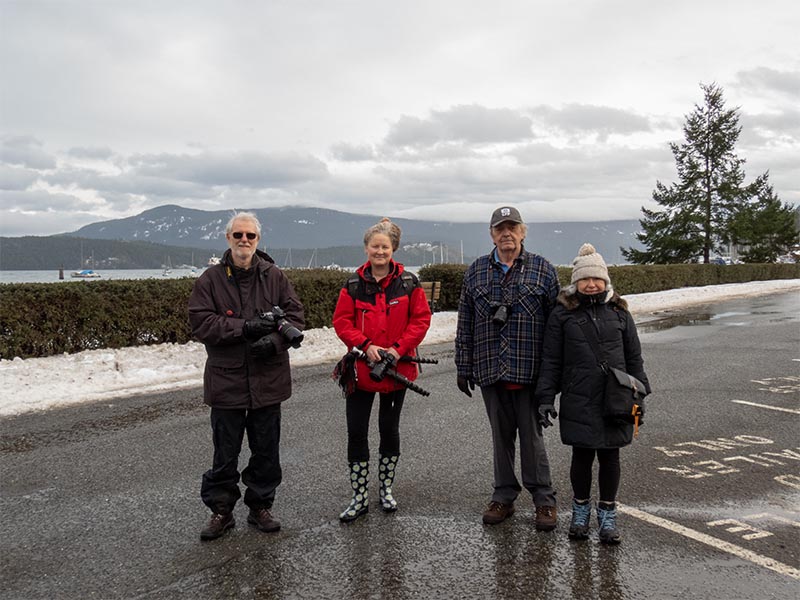 Our First Field Trip of the Year<br>Cowichan Bay, January 2022<br> Feeling Energized